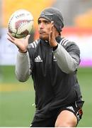 30 June 2017; Aaron Smith of the New Zealand All Blacks during their captain's run at Westpac Stadium in Wellington, New Zealand. Photo by Stephen McCarthy/Sportsfile