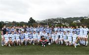 30 June 2017; Blackrock College Senior Cup Team and Development Squad got a chance to train with All Blacks stars Israel Dagg, Joe Moody and Sam Cane at Old Boys University Rugby Club in Wellington today thanks to AIG Insurance. AIG is helping to support the Dublin school’s trip to New Zealand and is also proud sponsor of the All Blacks. Pictured with the Blackrock College players after a training session are New Zealand All Blacks players Sam Cane, Israel Dagg and Joe Moody. Photo by Stephen McCarthy/Sportsfile