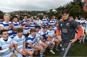 30 June 2017; Blackrock College Senior Cup Team and Development Squad got a chance to train with All Blacks stars Israel Dagg, Joe Moody and Sam Cane at Old Boys University Rugby Club in Wellington today thanks to AIG Insurance. AIG is helping to support the Dublin school’s trip to New Zealand and is also proud sponsor of the All Blacks. Pictured during the Blackrock College training session is Israel Dagg of the New Zealand All Blacks with Blackrock College players. Photo by Stephen McCarthy/Sportsfile
