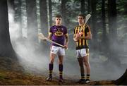 30 June 2017; Wexford’s Harry O’Connor, left, and Kilkenny’s Alan Murphy were in Dublin today to look ahead to next week’s Bord Gáis Energy GAA Hurling U-21 Leinster Final. The game takes place on Wednesday 5 July in Nowlan Park, Kilkenny with a 7.30pm throw-in time.  Fans unable to attend the game can catch all the action live on TG4 or follow #HurlingToTheCore online. Photo by Ramsey Cardy/Sportsfile