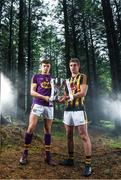 30 June 2017; Wexford’s Harry O’Connor, left, and Kilkenny’s Alan Murphy were in Dublin today to look ahead to next week’s Bord Gáis Energy GAA Hurling U-21 Leinster Final. The game takes place on Wednesday 5 July in Nowlan Park, Kilkenny with a 7.30pm throw-in time.  Fans unable to attend the game can catch all the action live on TG4 or follow #HurlingToTheCore online. Photo by Ramsey Cardy/Sportsfile