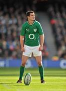 25 February 2012; Jonathan Sexton, Ireland, lines up a conversion during the first half. RBS Six Nations Rugby Championship, Ireland v Italy, Aviva Stadium, Lansdowne Road, Dublin. Picture credit: David Maher / SPORTSFILE