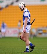 26 February 2012; Michael McEvoy, Laois, leaves the field after he was sent off. Allianz Hurling League, Division 1B, Round 1, Offaly v Laois, O'Connor Park, Tullamore, Co. Offaly. Picture credit: Brian Lawless / SPORTSFILE