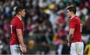 1 July 2017; Owen Farrell, left, and Jonathan Sexton of the British & Irish Lions during the Second Test match between New Zealand All Blacks and the British & Irish Lions at Westpac Stadium in Wellington, New Zealand. Photo by Stephen McCarthy/Sportsfile