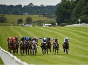 1 July 2017; A general view of the field during the Dubai Duty Free Tennis Championship Summer Fillies Handicap during the Dubai Duty Free Irish Derby Festival 2017 on Saturday at the Curragh in Kildare. Photo by Seb Daly/Sportsfile