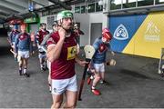 1 July 2017; Westmeath players make their way out for the warm-up ahead of the GAA Hurling All-Ireland Senior Championship Round 1 match between Tipperary and Westmeath at Semple Stadium in Thurles, Co Tipperary. Photo by Diarmuid Greene/Sportsfile