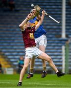 1 July 2017; Niall Mitchell of Westmeath in action against Tomas Hamill of Tipperary during the GAA Hurling All-Ireland Senior Championship Round 1 match between Tipperary and Westmeath at Semple Stadium in Thurles, Co Tipperary. Photo by Diarmuid Greene/Sportsfile