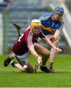 1 July 2017; Niall Mitchell of Westmeath in action against Tomas Hamill of Tipperary during the GAA Hurling All-Ireland Senior Championship Round 1 match between Tipperary and Westmeath at Semple Stadium in Thurles, Co Tipperary. Photo by Diarmuid Greene/Sportsfile