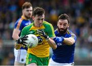 1 July 2017; Michael Langan of Donegal in action against Diarmuid Masterson of Longford during the GAA Football All-Ireland Senior Championship Round 2A match between Donegal and Longford at MacCumhaill Park in Ballybofey, Co Donegal. Photo by Oliver McVeigh/Sportsfile