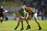 1 July 2017; David Dempsey of Limerick in action against Padraig Walsh of Kilkenny during the GAA Hurling All-Ireland Senior Championship Round 1 match between Kilkenny and Limerick at Nowlan Park in Kilkenny. Photo by Ray McManus/Sportsfile