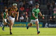 1 July 2017; Darragh O’Donovan of Limerick in action against Paddy Deegan of Kilkenny during the GAA Hurling All-Ireland Senior Championship Round 1 match between Kilkenny and Limerick at Nowlan Park in Kilkenny. Photo by Ray McManus/Sportsfile