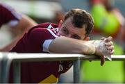 1 July 2017; Cormac Boyle of Westmeath reacts after his side conceded a late goal during the GAA Hurling All-Ireland Senior Championship Round 1 match between Tipperary and Westmeath at Semple Stadium in Thurles, Co Tipperary. Photo by Diarmuid Greene/Sportsfile