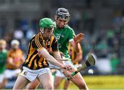 1 July 2017; Joey Holden of Kilkenny in action against Gearoid Hegarty of Limerick during the GAA Hurling All-Ireland Senior Championship Round 1 match between Kilkenny and Limerick at Nowlan Park in Kilkenny. Photo by Ray McManus/Sportsfile