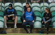 1 July 2017; Longford manager Denis Connerton, centre, sitting on the bench during the GAA Football All-Ireland Senior Championship Round 2A match between Donegal and Longford at MacCumhaill Park in Ballybofey, Co Donegal. Photo by Oliver McVeigh/Sportsfile