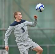 26 February 2012; Republic of Ireland's James McClean in action during squad training ahead of their International Friendly against the Czech Republic on Wednesday. Republic of Ireland Squad Training, Gannon Park, Malahide, Co. Dublin. Picture credit: David Maher / SPORTSFILE