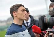 26 February 2012; Republic of Ireland's Keith Andrews  during a press conference ahead of their International Friendly against the Czech Republic on Wednesday. Republic of Ireland Press Conference, Gannon Park, Malahide, Co. Dublin. Picture credit: David Maher / SPORTSFILE