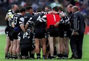 30 June 2002; The Sligo team pictured before the game, Galway v Sligo, Connacht Senior Football Championship Final, McHale Park, Castlebar, Mayo. Picture credit; David Maher / SPORTSFILE