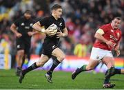 1 July 2017; Beauden Barrett of New Zealand during the Second Test match between New Zealand All Blacks and the British & Irish Lions at Westpac Stadium in Wellington, New Zealand. Photo by Stephen McCarthy/Sportsfile