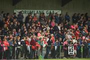 1 July 2017; A general view of the large crowd during the All Ireland Ladies Football Under 14 B Final between Armagh and Leitrim at O’Connell Park in Drumlane, Co Cavan. Photo by Barry Cregg/Sportsfile