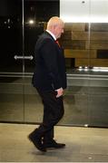 2 July 2017; British & Irish Lions head coach Warren Gatland arrives at New Zealand Rugby Offices in Wellington for a judicial hearing for Sean O'Brien after he was cited for dangerous play during the second Test of the NZ Lions Series, held at Westpac Stadium, Wellington. Photo by Mark Tantrum/Sportsfile
