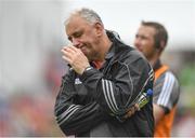 2 July 2017; Cork manager Peadar Healy reacts after a missed chance during the Munster GAA Football Senior Championship Final match between Kerry and Cork at Fitzgerald Stadium in Killarney, Co Kerry. Photo by Eóin Noonan/Sportsfile