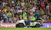 2 July 2017; Fionn Fitzgerald of Kerry is stretchered from the pitch during the Munster GAA Football Senior Championship Final match between Kerry and Cork at Fitzgerald Stadium in Killarney, Co Kerry. Photo by Brendan Moran/Sportsfile