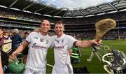2 July 2017; Niall Burke, left, and Aidan Harte of Galway following the Leinster GAA Hurling Senior Championship Final match between Galway and Wexford at Croke Park in Dublin. Photo by Ray McManus/Sportsfile