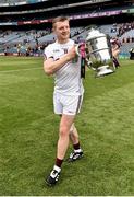 2 July 2017; Joe Canning of Galway celebrates at the end of the Leinster GAA Hurling Senior Championship Final match between Galway and Wexford at Croke Park in Dublin. Photo by David Maher/Sportsfile