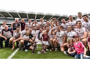 2 July 2017; Galway players celebrate at the end of the Leinster GAA Hurling Senior Championship Final match between Galway and Wexford at Croke Park in Dublin. Photo by David Maher/Sportsfile