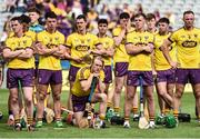 2 July 2017; Dejected  Wexford at the end of the Leinster GAA Hurling Senior Championship Final match between Galway and Wexford at Croke Park in Dublin. Photo by David Maher/Sportsfile