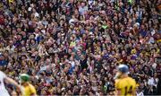 2 July 2017; A section of the record attendance of 60,032 watch the game from the comfort of the Hogan Stand Wexford during the Leinster GAA Hurling Senior Championship Final match between Galway and Wexford at Croke Park in Dublin. Photo by Ray McManus/Sportsfile