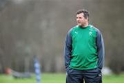 29 February 2012; Ireland's stand-in forwards coach Anthony Foley during squad training ahead of their side's RBS Six Nations Rugby Championship game against France on Sunday. Ireland Rugby Squad Training, Carton House, Maynooth, Co. Kildare. Picture credit: Matt Browne / SPORTSFILE