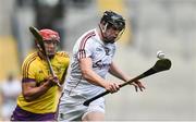 2 July 2017; Joseph Cooney of Galway in action against of Lee Chin of Wexford during the Leinster GAA Hurling Senior Championship Final match between Galway and Wexford at Croke Park in Dublin. Photo by David Maher/Sportsfile