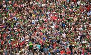 2 July 2017; A section of the crowd look on during the Munster GAA Football Senior Championship Final match between Kerry and Cork at Fitzgerald Stadium in Killarney, Co Kerry. Photo by Brendan Moran/Sportsfile