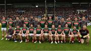 1 July 2017; Mayo team during the GAA Football All-Ireland Senior Championship Round 2A match between Mayo and Derry at Elverys MacHale Park, in Castlebar, Co Mayo. Photo by David Maher/Sportsfile