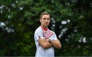 4 July 2017; Niall Sludden of Tyrone poses for a portrait after a press conference at Fintona Golf Club in Omagh, Co. Tyrone. Photo by Brendan Moran/Sportsfile