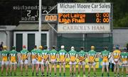 1 July 2017; The Offaly team ahead of the GAA Hurling All-Ireland Senior Championship Round 1 match between Offaly and Waterford at Bord na Móna O’Connor Park in Tullamore, Co Offaly. Photo by Sam Barnes/Sportsfile