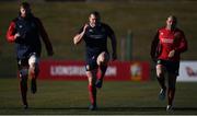 5 July 2017; British & Irish Lions players, from left, George Kruis, Jack McGrath and Rory Best during a training session at the Queenstown Events Centre in Queenstown, New Zealand. Photo by Stephen McCarthy/Sportsfile