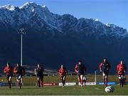 5 July 2017; British & Irish Lions players during a training session at the Queenstown Events Centre in Queenstown, New Zealand. Photo by Stephen McCarthy/Sportsfile