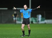 3 March 2012; Referee Michael Collins during the game. Allianz Football League, Division 2, Round 3, Meath v Kildare, Páirc Táilteann, Navan, Co. Meath. Picture credit: Barry Cregg / SPORTSFILE