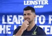 5 July 2017; Rob Kearney, pictured, and Ross Byrne of Leinster Rugby came out to the Bank of Ireland Leinster Rugby Summer Camp at Donnybrook Stadium to answer questions, teach rugby and sign autographs. Photo by Cody Glenn/Sportsfile