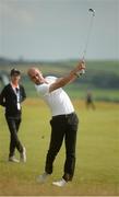 5 July 2017; Manchester City FC manager Pep Guardiola during the Pro-Am ahead of the Dubai Duty Free Irish Open Golf Championship at Portstewart Golf Club in Portstewart, Co. Derry. Photo by Oliver McVeigh/Sportsfile