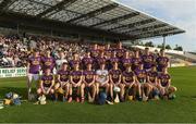 5 July 2017; The Wexford squad before the Bord Gais Energy Leinster GAA Hurling Under 21 Championship Final Match between Kilkenny and Wexford at Nowlan Park in Kilkenny. Photo by Ray McManus/Sportsfile