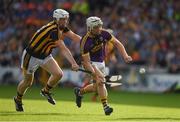 5 July 2017; Cathal Dunbar of Wexford in action against Michael Cody of Kilkenny during the Bord Gais Energy Leinster GAA Hurling Under 21 Championship Final Match between Kilkenny and Wexford at Nowlan Park in Kilkenny. Photo by Ray McManus/Sportsfile
