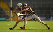 5 July 2017; Rory O'Connor of Wexford in action against James Burke of Kilkenny during the Bord Gais Energy Leinster GAA Hurling Under 21 Championship Final Match between Kilkenny and Wexford at Nowlan Park in Kilkenny. Photo by Ray McManus/Sportsfile