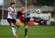 5 July 2017; Lorcan Fitzgerald of Bohemians in action against Sean Gannon of Dundalk during SSE Airtricity League Premier Division match between Bohemians and Dundalk at Dalymount Park in Dublin. Photo by Sam Barnes/Sportsfile