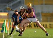 5 July 2017; Liam Blanchfield of Kilkenny in action against Darren Byrne of Wexford during the Bord Gais Energy Leinster GAA Hurling Under 21 Championship Final Match between Kilkenny and Wexford at Nowlan Park in Kilkenny. Photo by Ray McManus/Sportsfile
