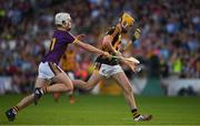 5 July 2017; Billy Ryan of Kilkenny in action against Rory O'Connor of Wexford during the Bord Gais Energy Leinster GAA Hurling Under 21 Championship Final Match between Kilkenny and Wexford at Nowlan Park in Kilkenny. Photo by Ray McManus/Sportsfile