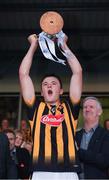 5 July 2017; Pat Lyng of Kilkenny with the trophy after the Bord Gais Energy Leinster GAA Hurling Under Championship Final Match between Kilkenny and Wexford at Nowlan Park in Kilkenny. Photo by Ray McManus/Sportsfile