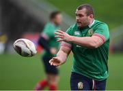6 July 2017; Jack McGrath during a British and Irish Lions training session at QBE Stadium in Auckland, New Zealand. Photo by Stephen McCarthy/Sportsfile